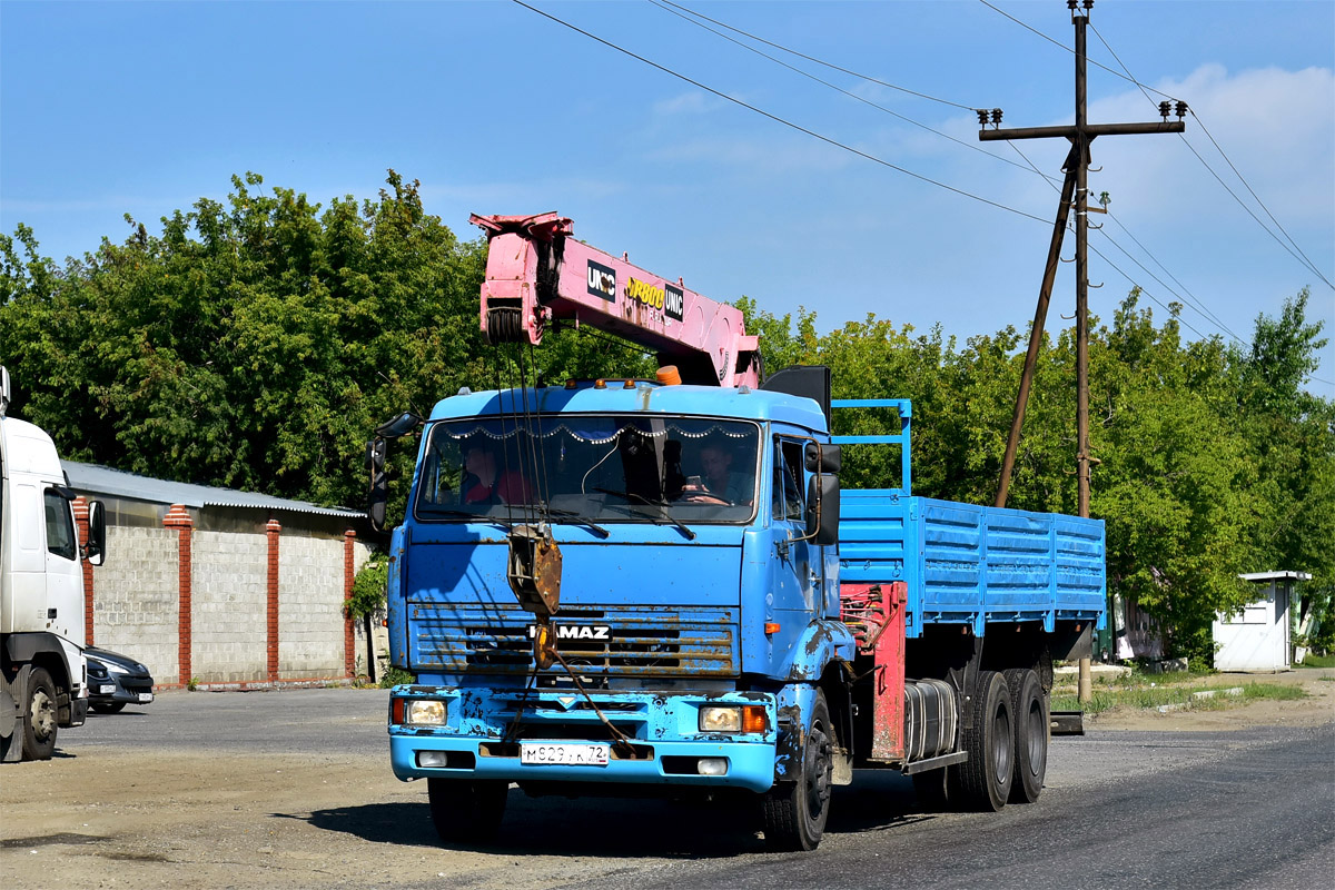 Тюменская область, № М 829 УК 72 — КамАЗ-65117 (общая модель)