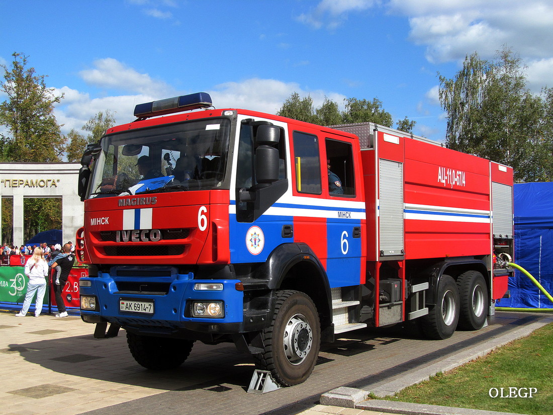 Минск, № АК 6914-7 — IVECO EuroTrakker