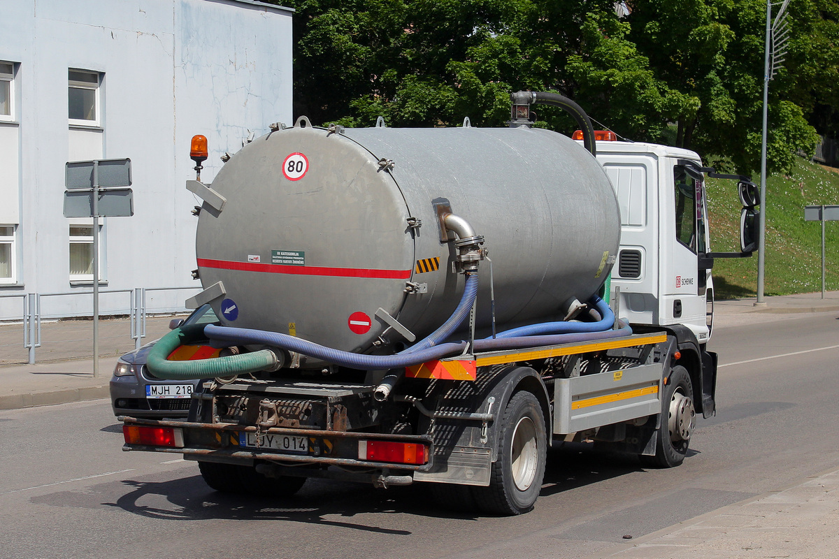 Литва, № LUY 014 — IVECO EuroCargo ('2008)