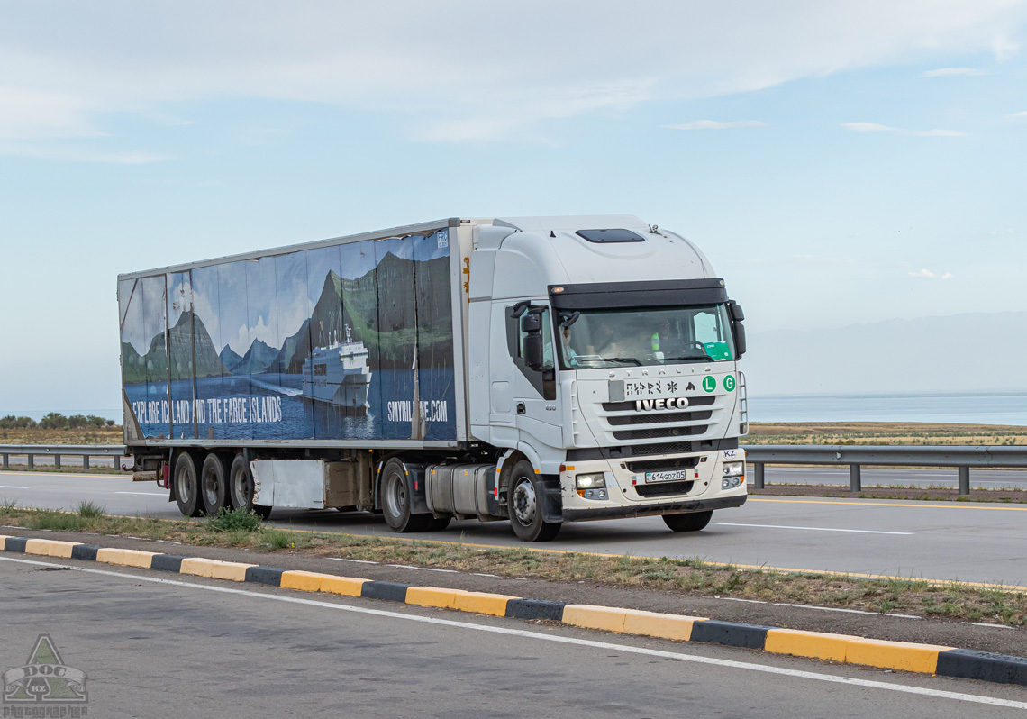 Алматинская область, № 614 GOZ 05 — IVECO Stralis ('2007) 450