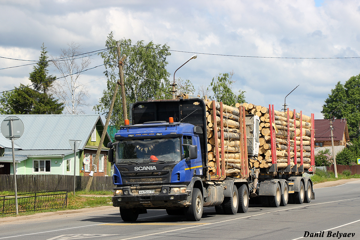 Архангельская область, № М 475 ОС 29 — Scania ('2011) P440