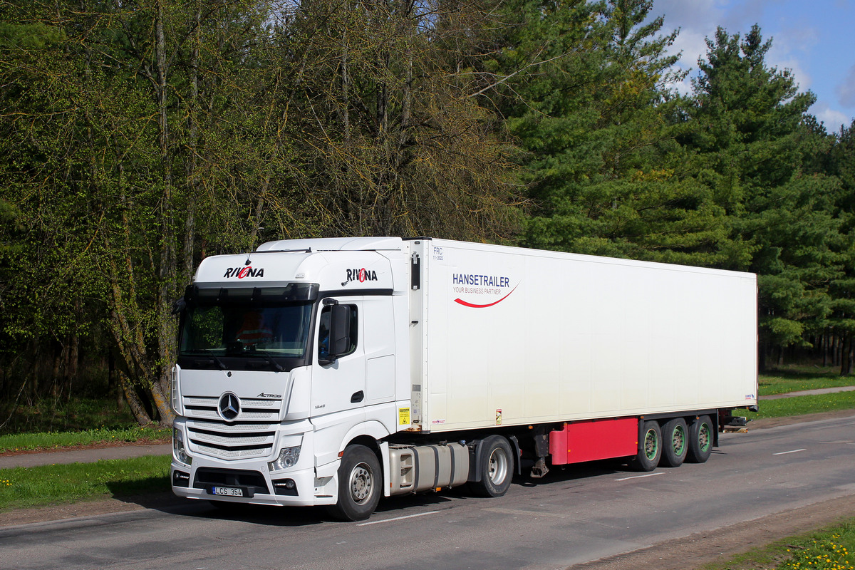 Литва, № LCS 354 — Mercedes-Benz Actros ('2011) 1845