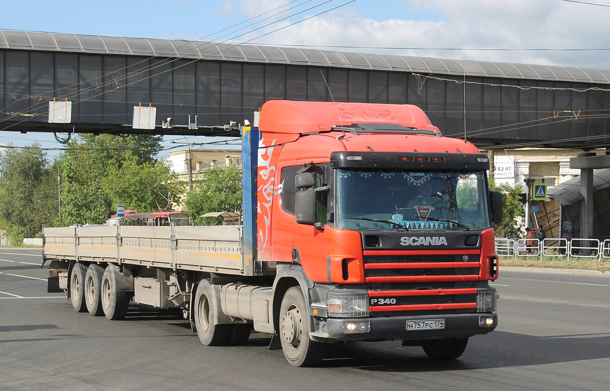 Челябинская область, № Н 757 РС 174 — Scania ('1996) P114G