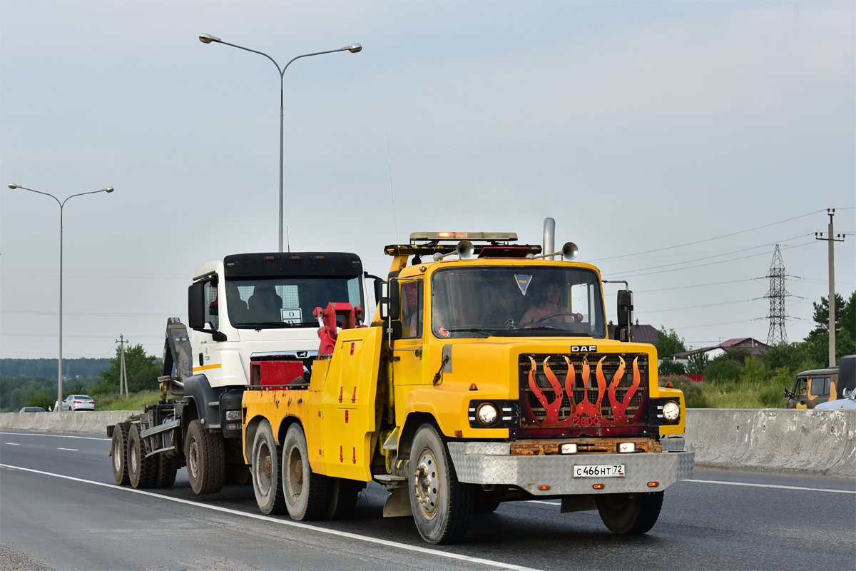 Тюменская область, № С 466 НТ 72 — DAF N-series