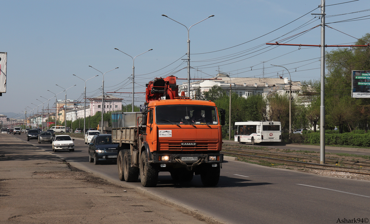 Красноярский край, № А 656 АН 124 — КамАЗ-43118-13 [43118N]