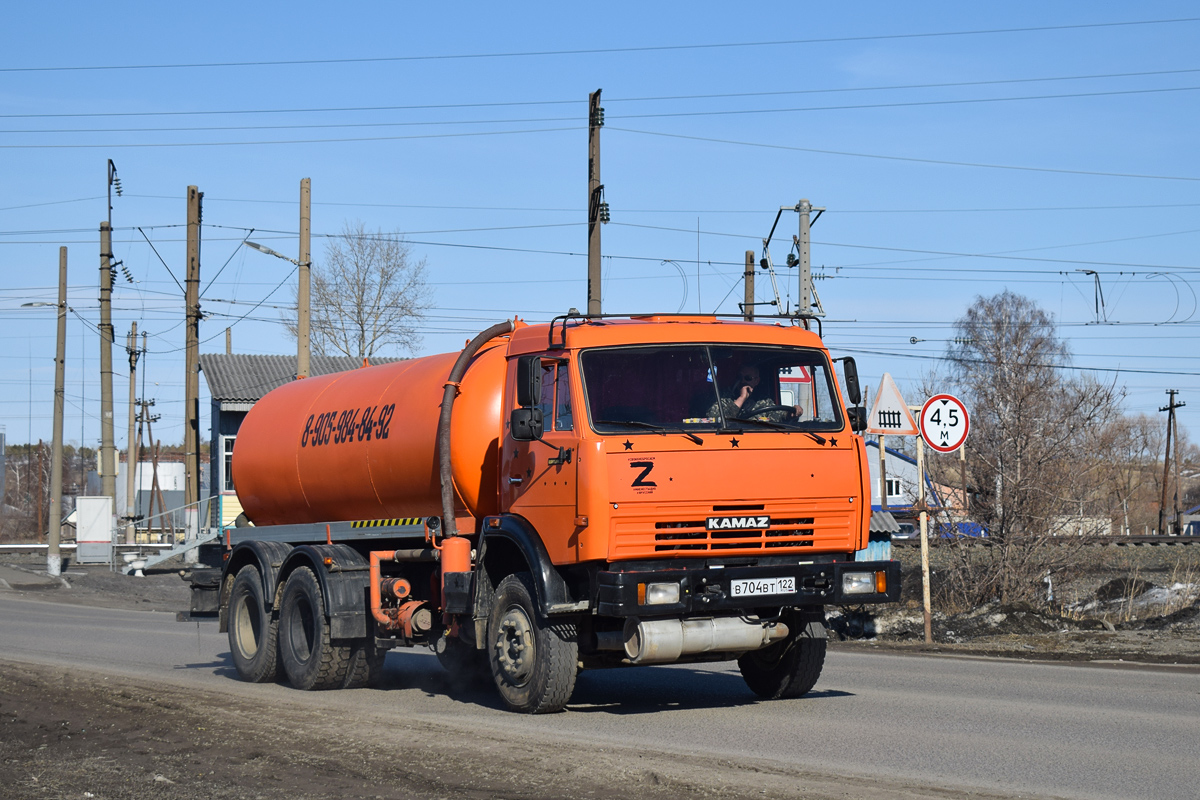 Алтайский край, № В 704 ВТ 122 — КамАЗ-53229-15 [53229R]