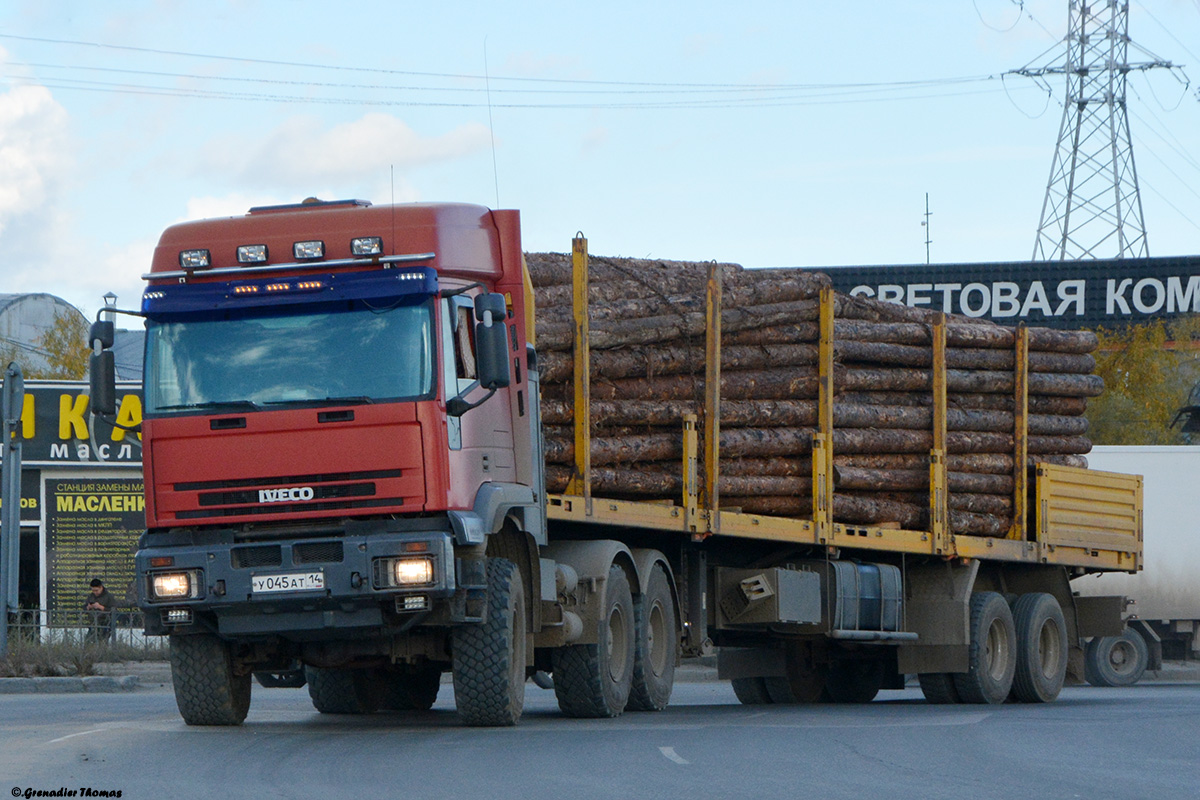 Саха (Якутия), № У 045 АТ 14 — IVECO-AMT (общая модель)