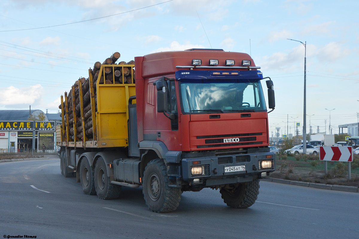 Саха (Якутия), № У 045 АТ 14 — IVECO-AMT (общая модель)