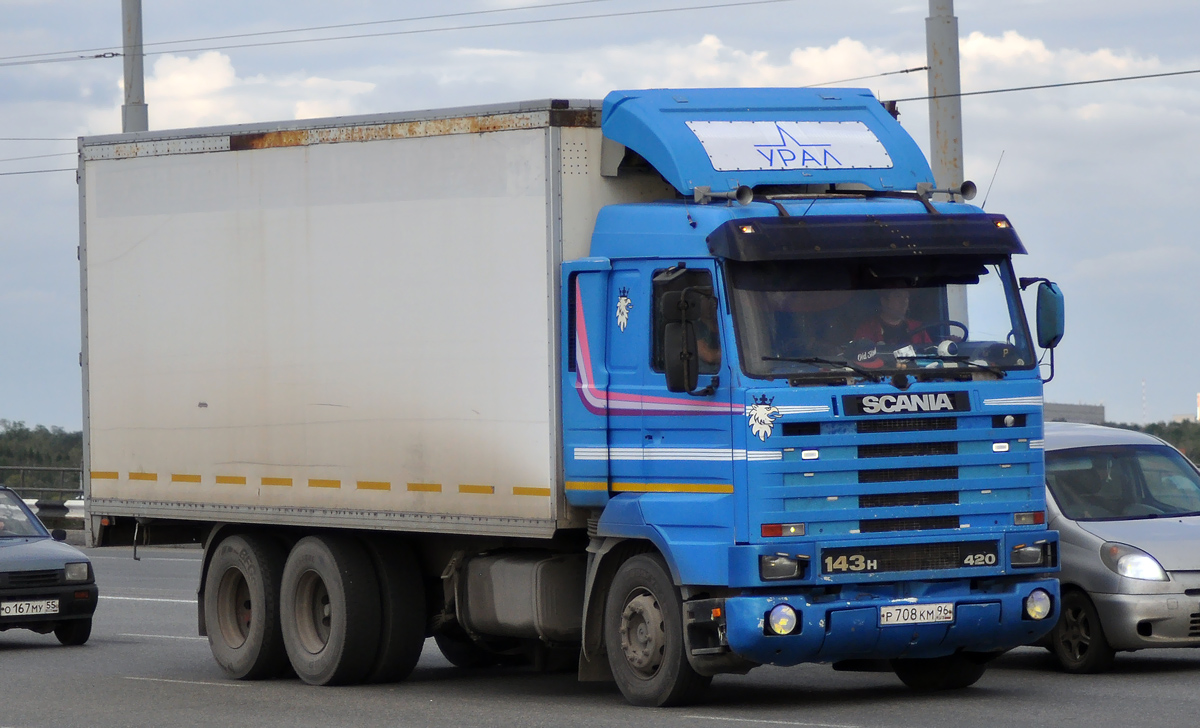 Свердловская область, № Р 708 КМ 96 — Scania (III) R143H