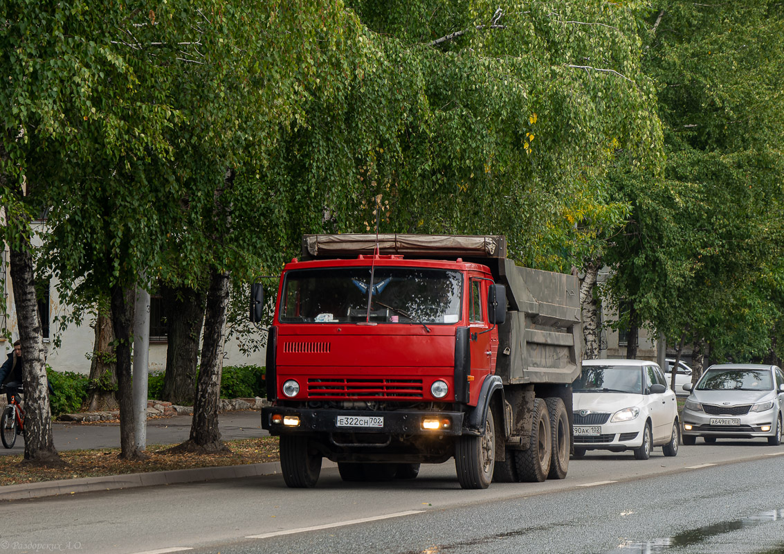 Башкортостан, № Е 322 СН 702 — КамАЗ-5410