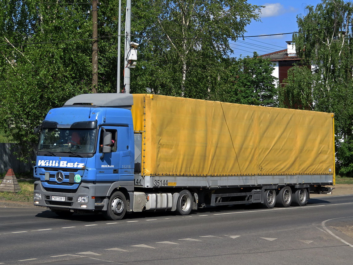 Минск, № АК 7239-7 — Mercedes-Benz Actros ('2003) 1844