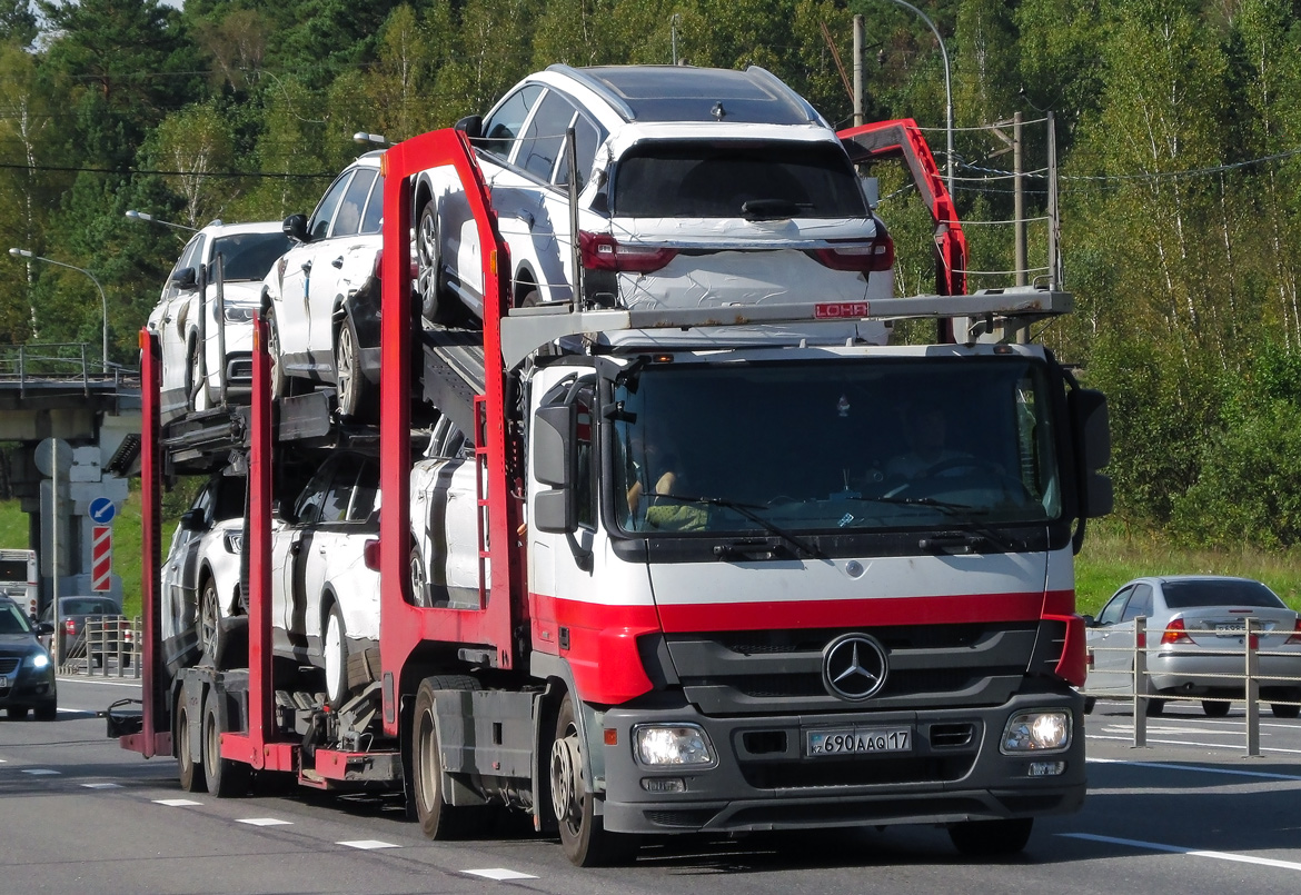 Шымкент, № 690 AAQ 17 — Mercedes-Benz Actros ('2009) 1841