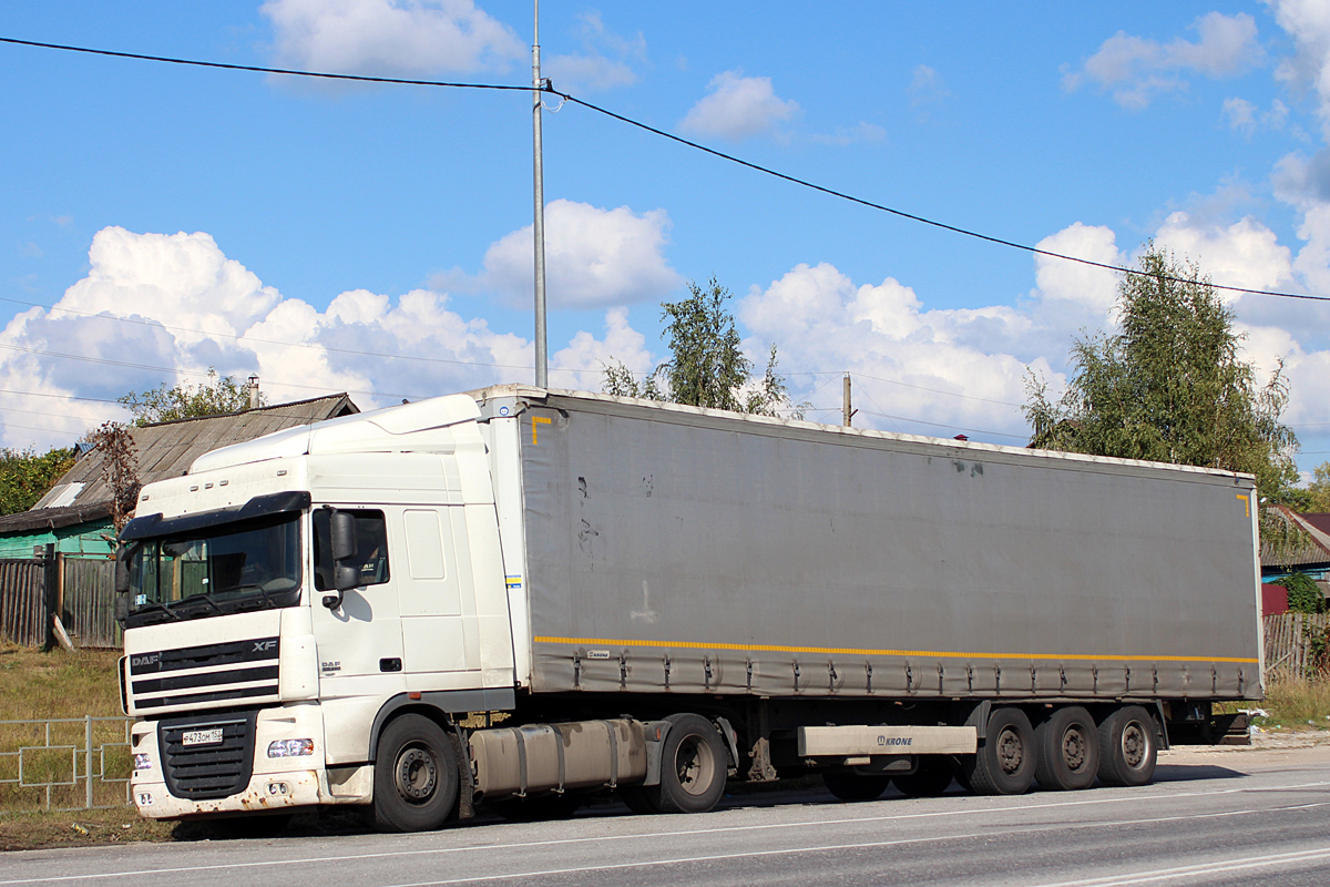 Нижегородская область, № Р 473 ОМ 152 — DAF XF105 FT