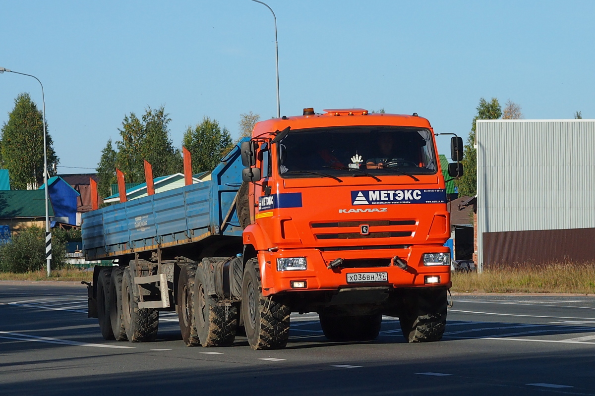 Ханты-Мансийский автоном.округ, № Х 036 ВН 797 — КамАЗ-43118-50