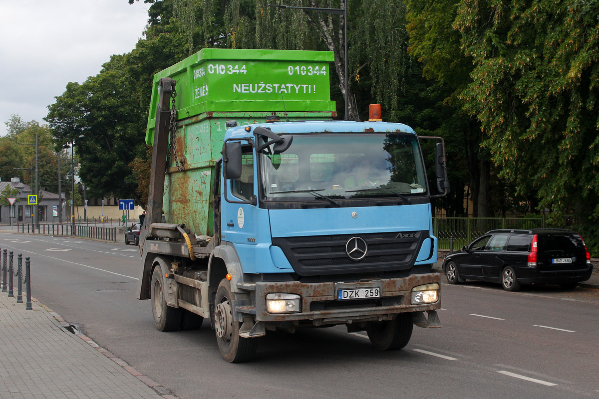 Литва, № DZK 259 — Mercedes-Benz Axor (общ.м)