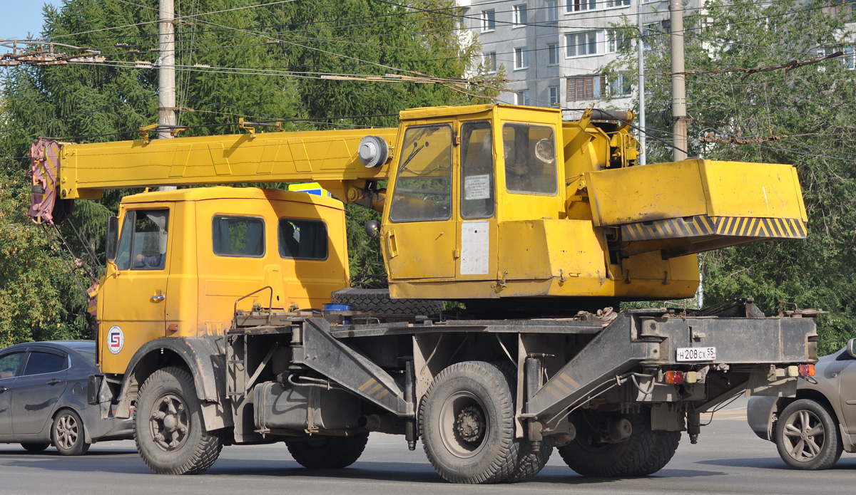 Омская область, № Н 208 СХ 55 — МАЗ-5337 [533700]