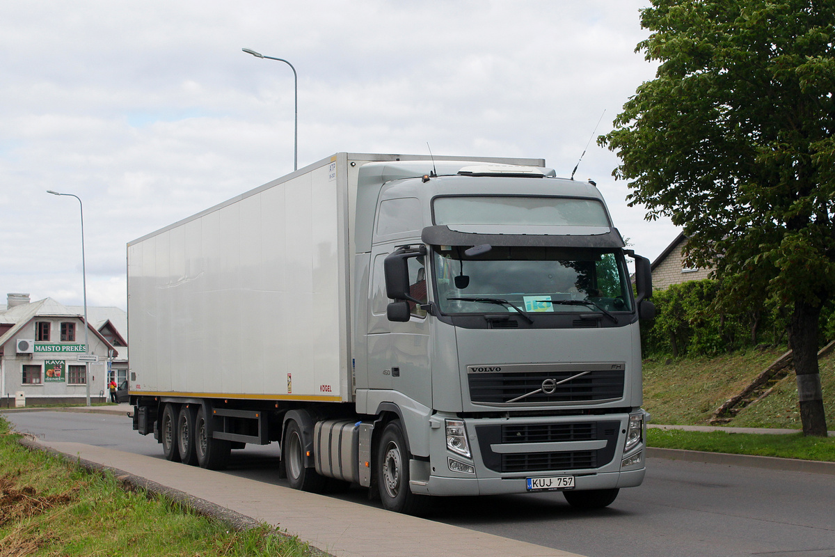 Литва, № KUJ 757 — Volvo ('2008) FH.460