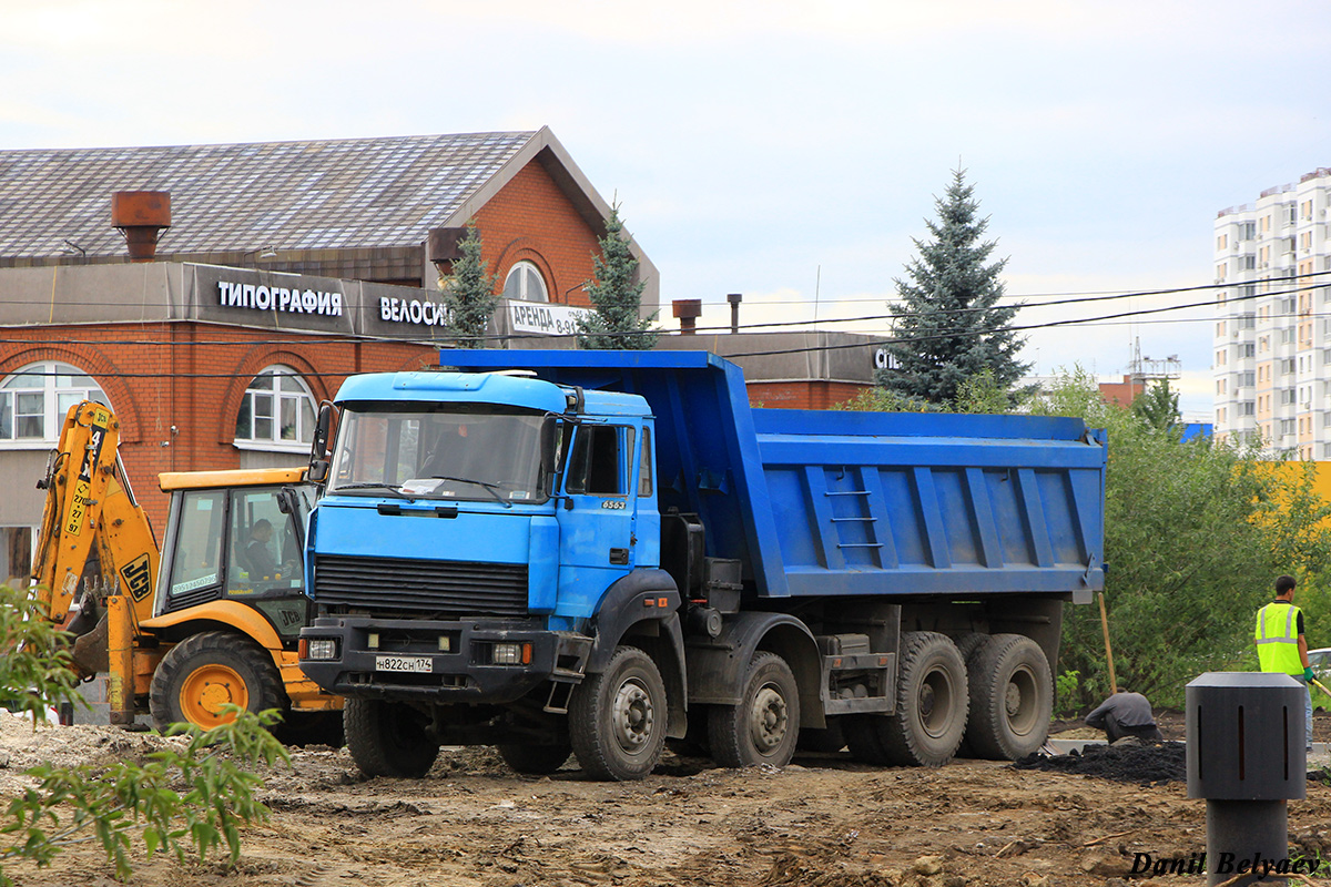 Челябинская область, № Н 822 СН 174 — Урал-6563