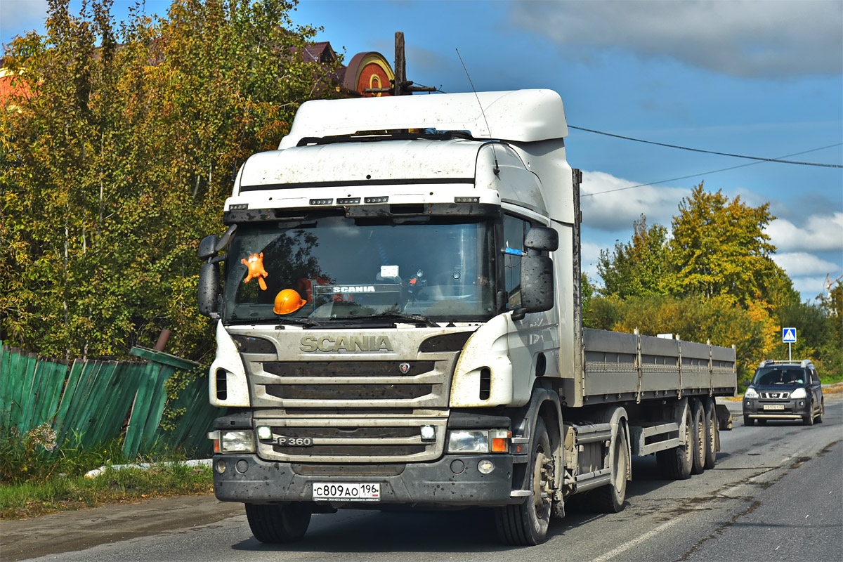 Свердловская область, № С 809 АО 196 — Scania ('2011) P360