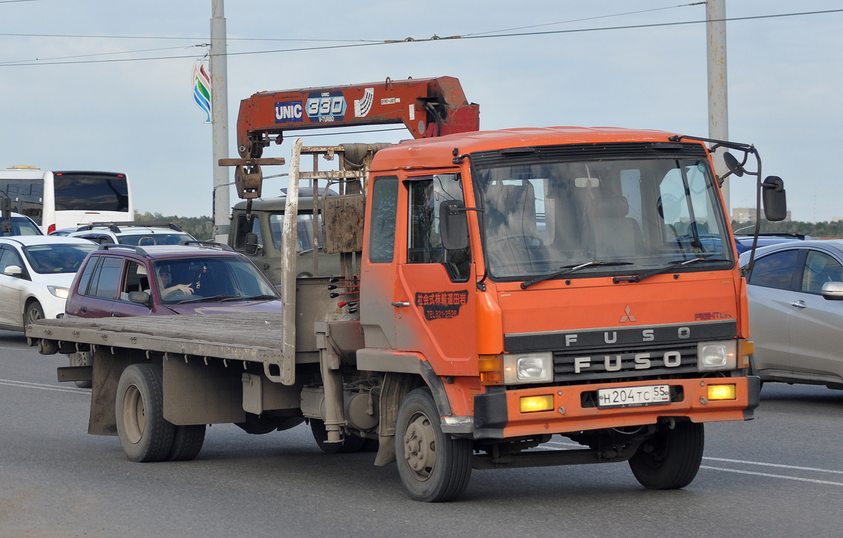 Омская область, № Н 204 ТС 55 — Mitsubishi Fuso Fighter