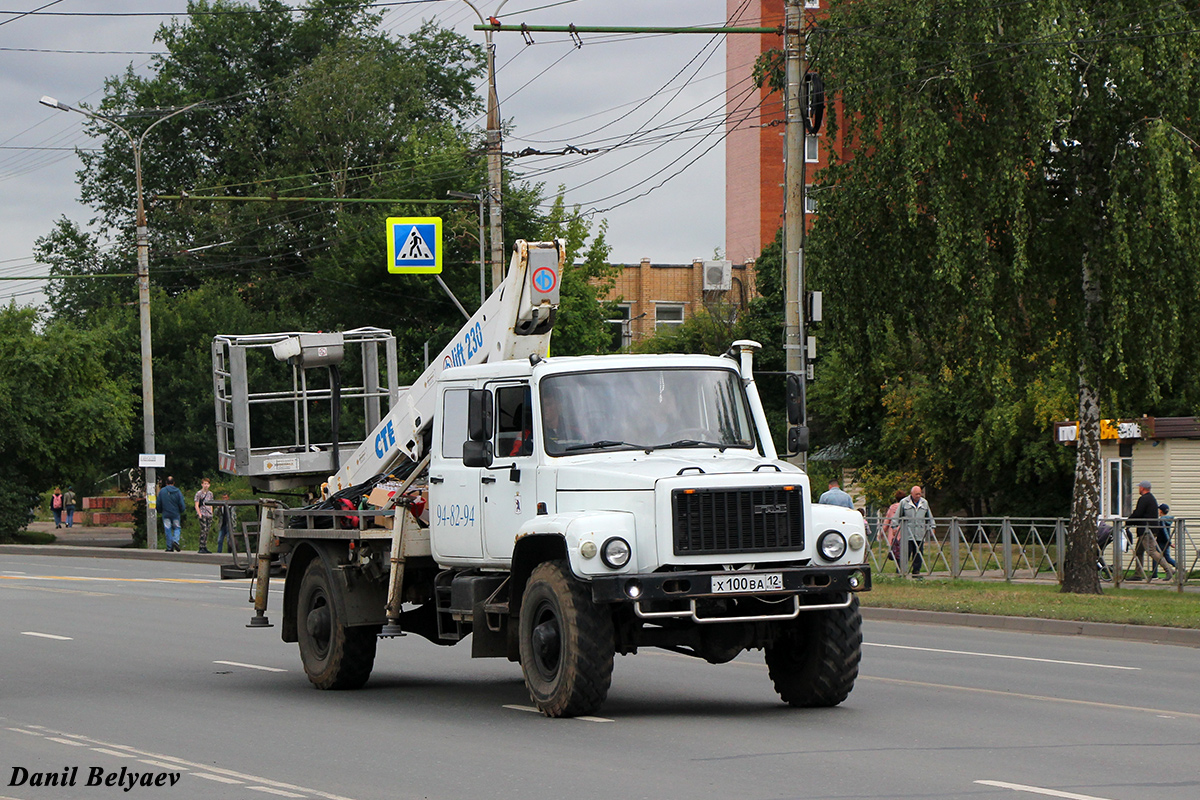 Марий Эл, № Х 100 ВА 12 — ГАЗ-33081 «Садко»