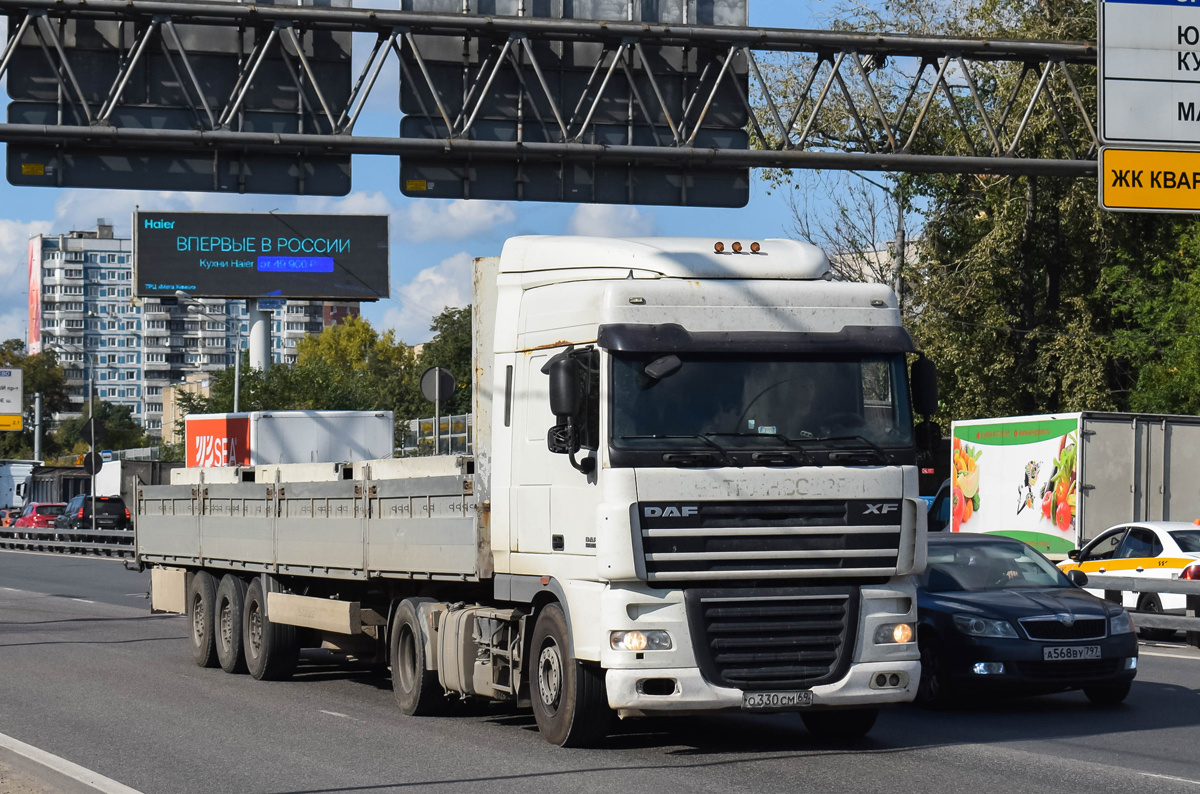 Тверская область, № О 330 СМ 69 — DAF XF105 FT