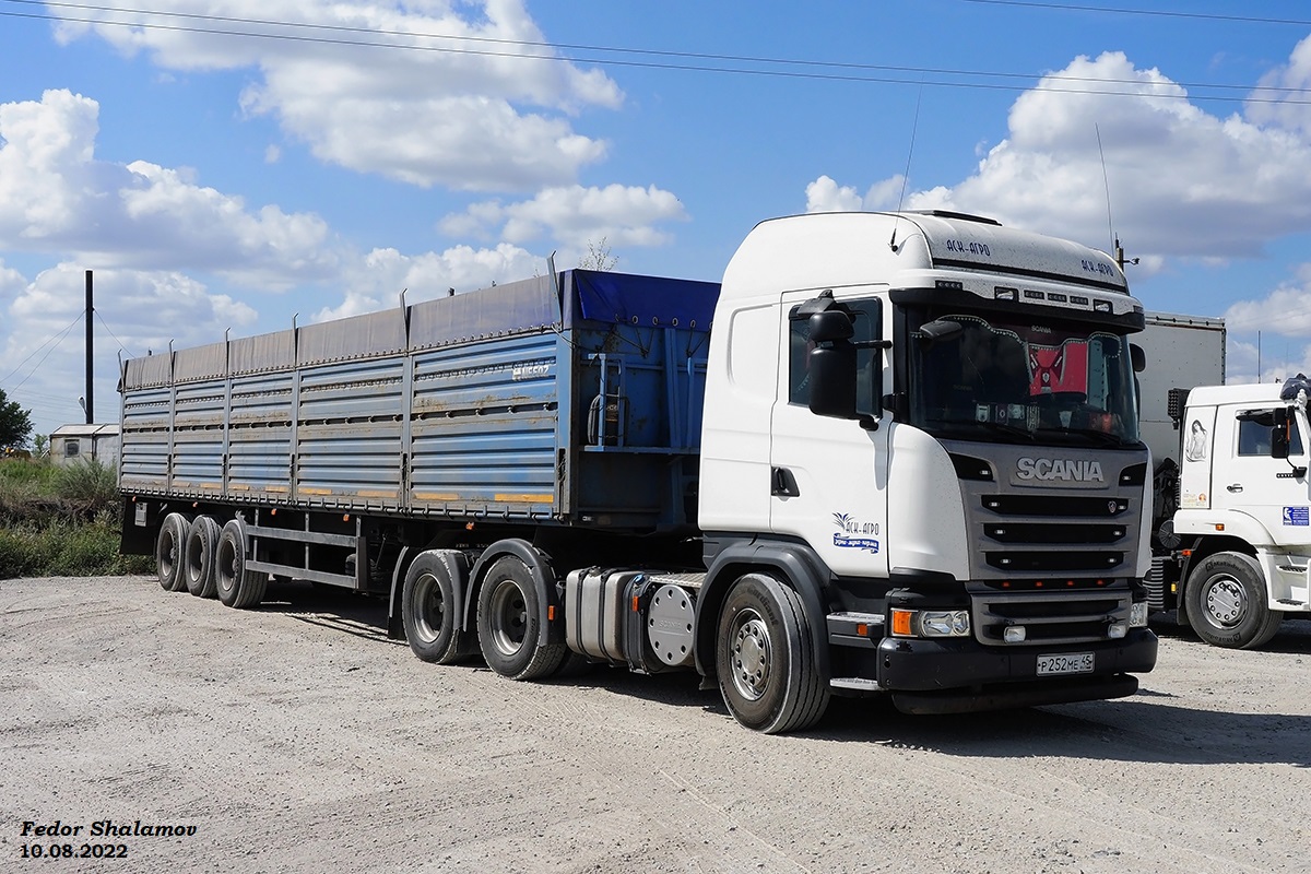 Курганская область, № Р 252 МЕ 45 — Scania ('2013) G440