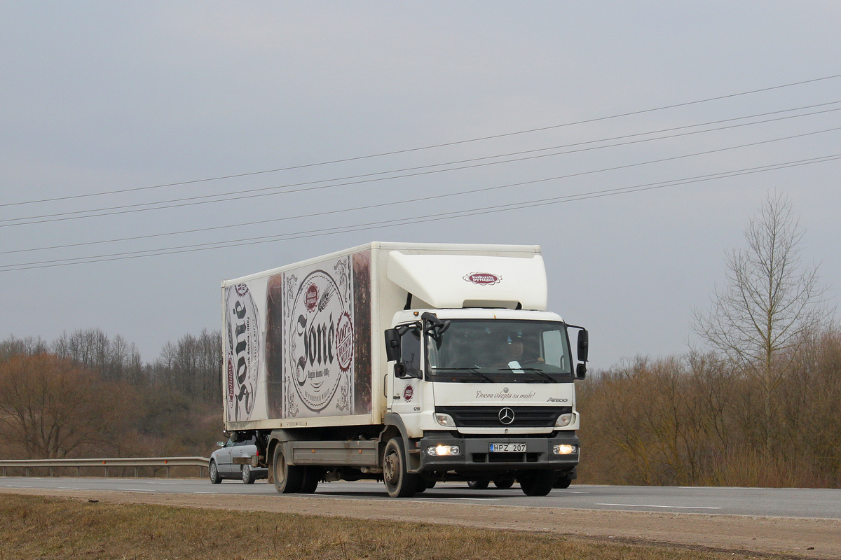 Литва, № HPZ 207 — Mercedes-Benz Atego 1218