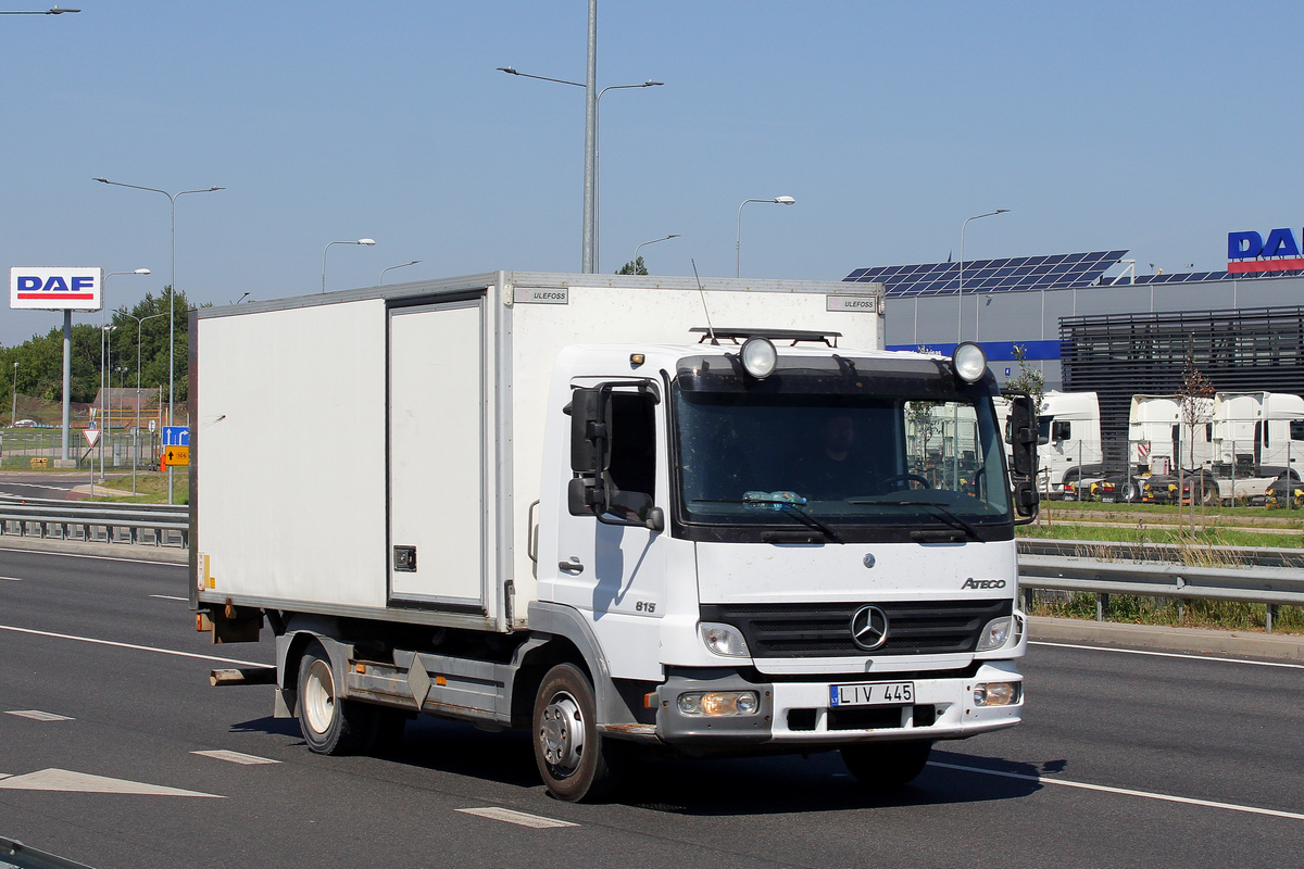 Литва, № LIV 455 — Mercedes-Benz Atego 815