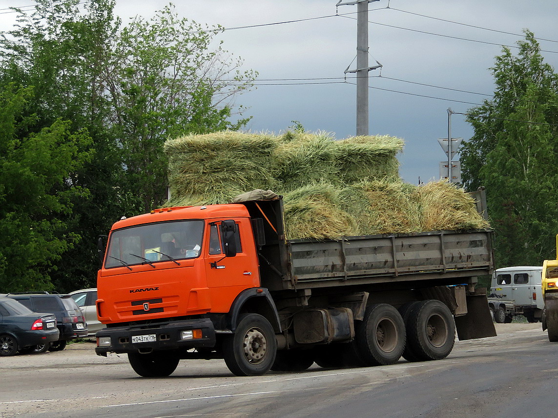 Татарстан, № К 043 ТК 716 — КамАЗ-65115-15 [65115R]