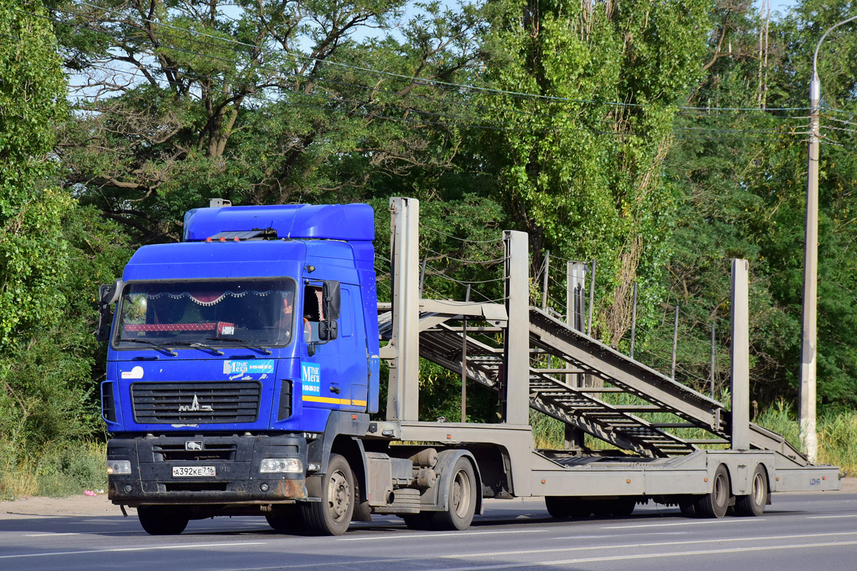 Татарстан, № А 392 КЕ 716 — МАЗ-5440 (общая модель)