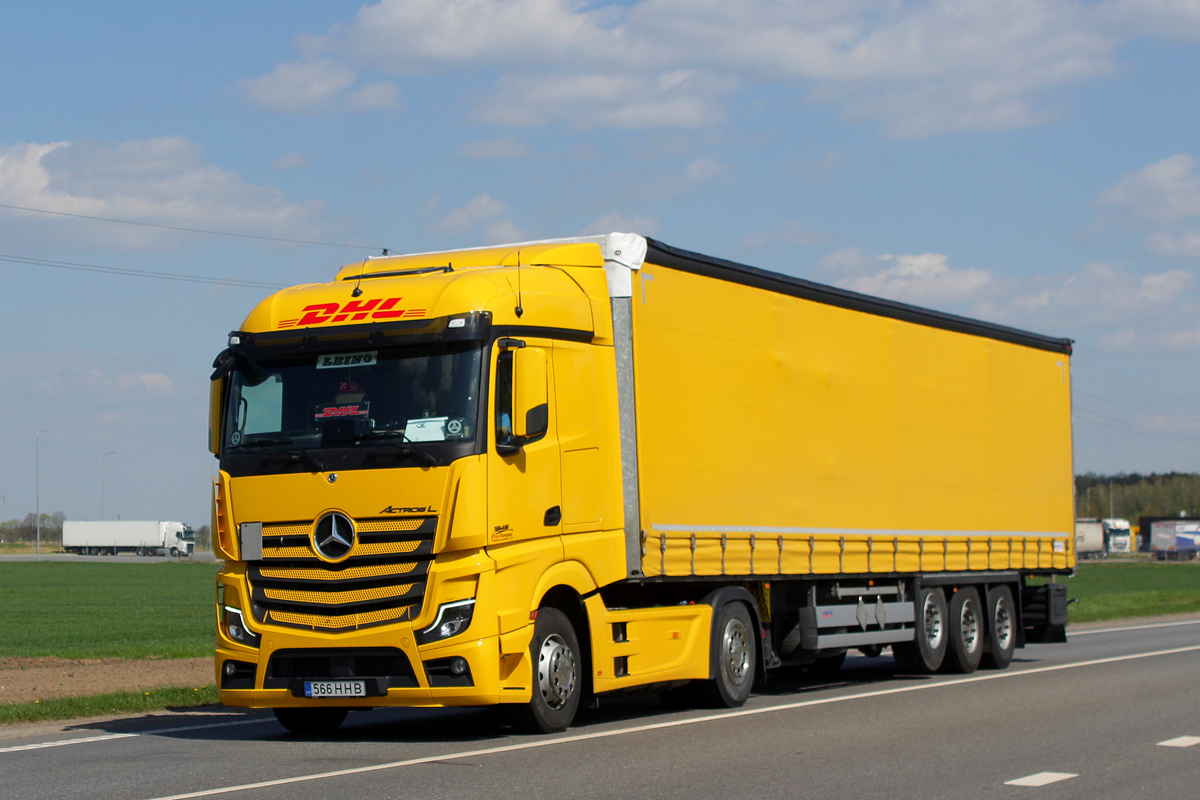 Эстония, № 566 HHB — Mercedes-Benz Actros ('2018) 1845