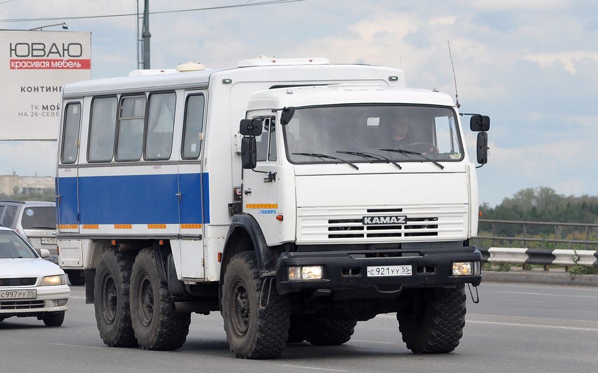 Омская область, № С 921 УУ 55 — КамАЗ-43114-15 [43114R]