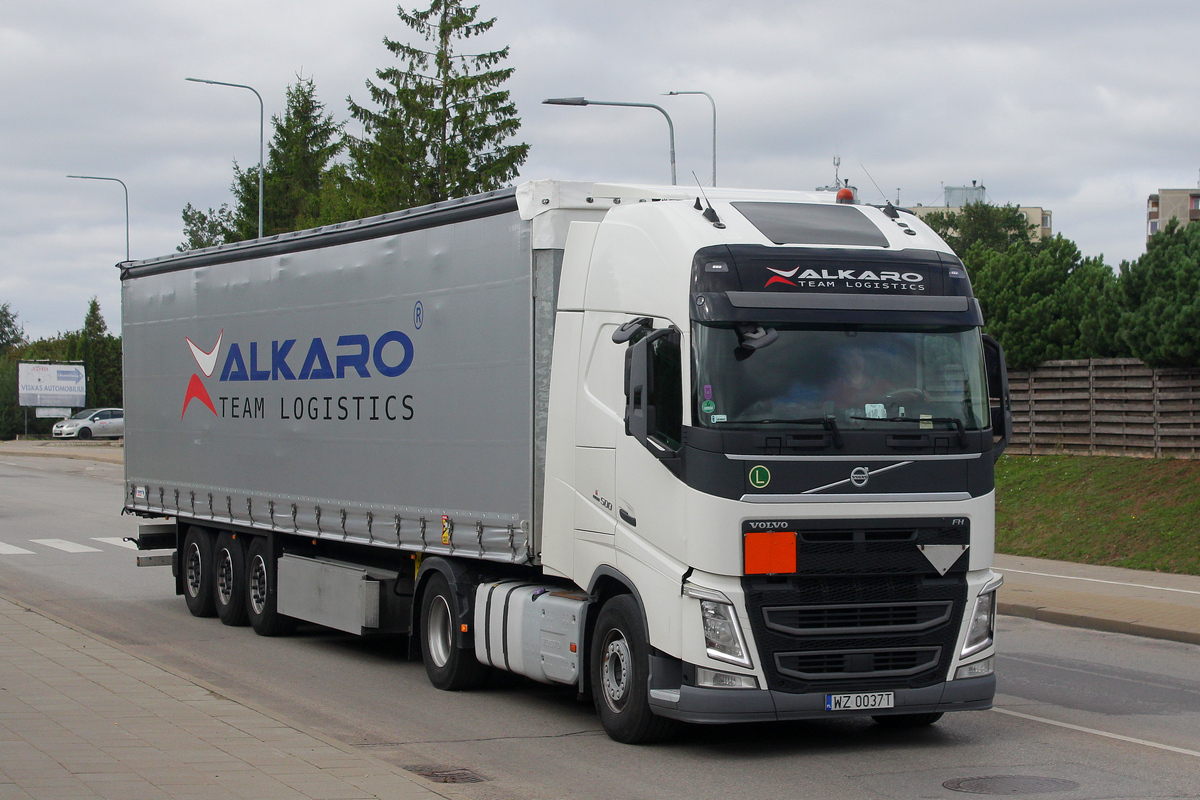 Польша, № WZ 0037T — Volvo ('2012) FH.500