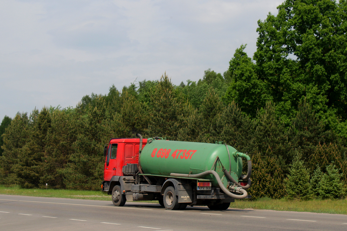 Литва, № KPV 908 — MAN L2000 (общая модель)