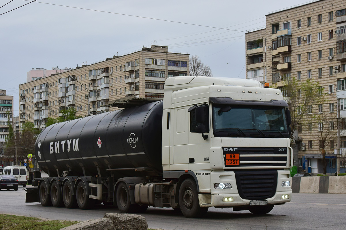 Чечня, № Е 961 ЕС 82 — DAF XF105 FT