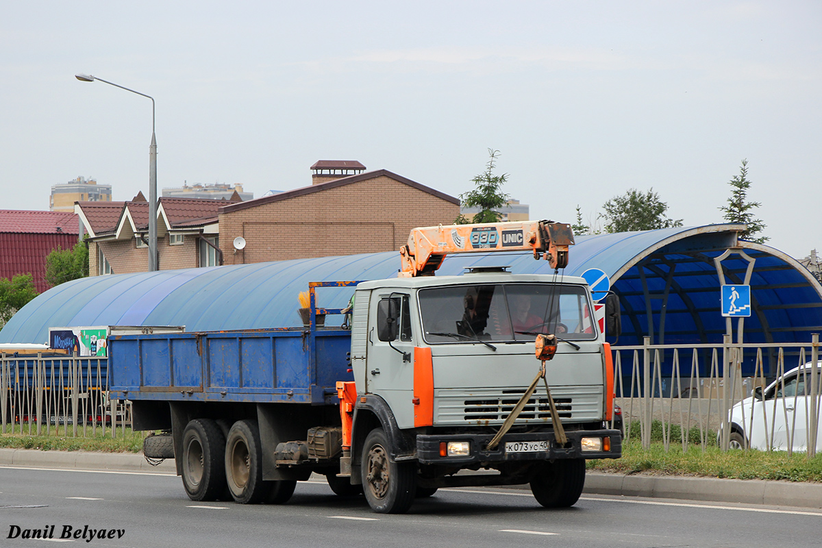 Калужская область, № К 073 УС 40 — КамАЗ-53202