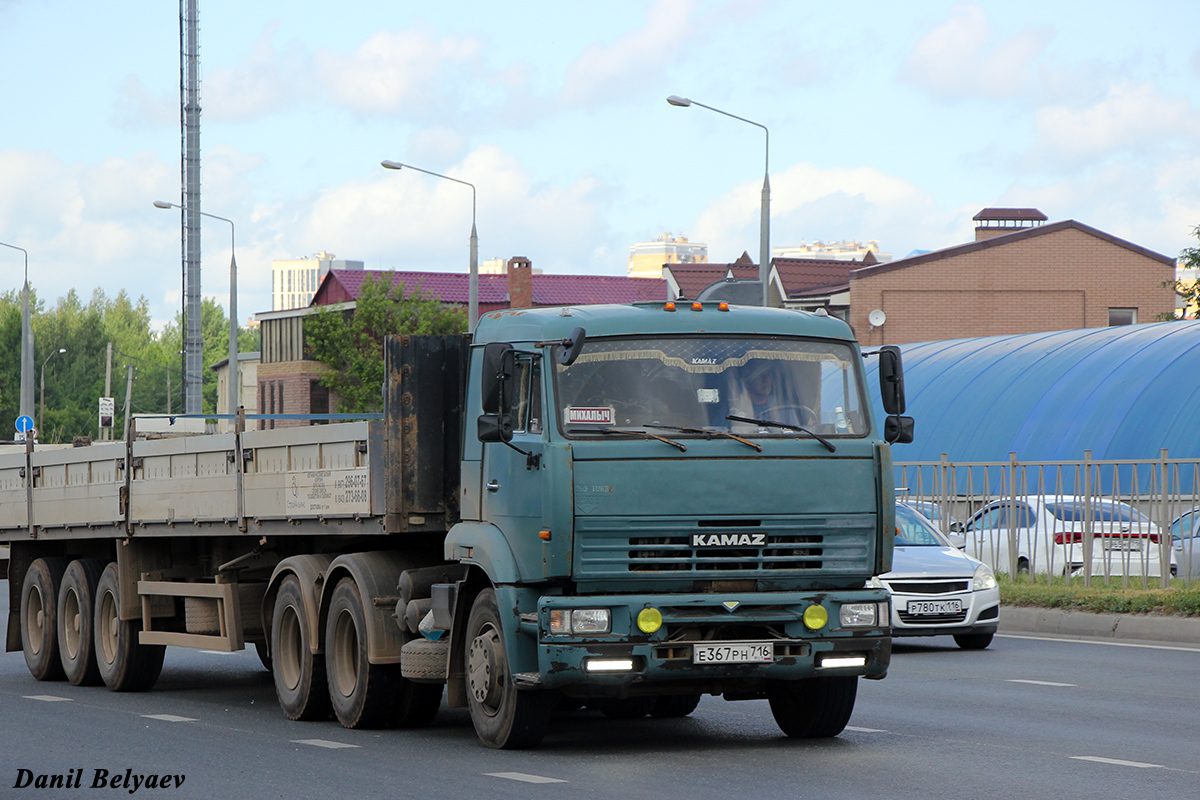 Татарстан, № Е 367 РН 716 — КамАЗ-65116 [651160]