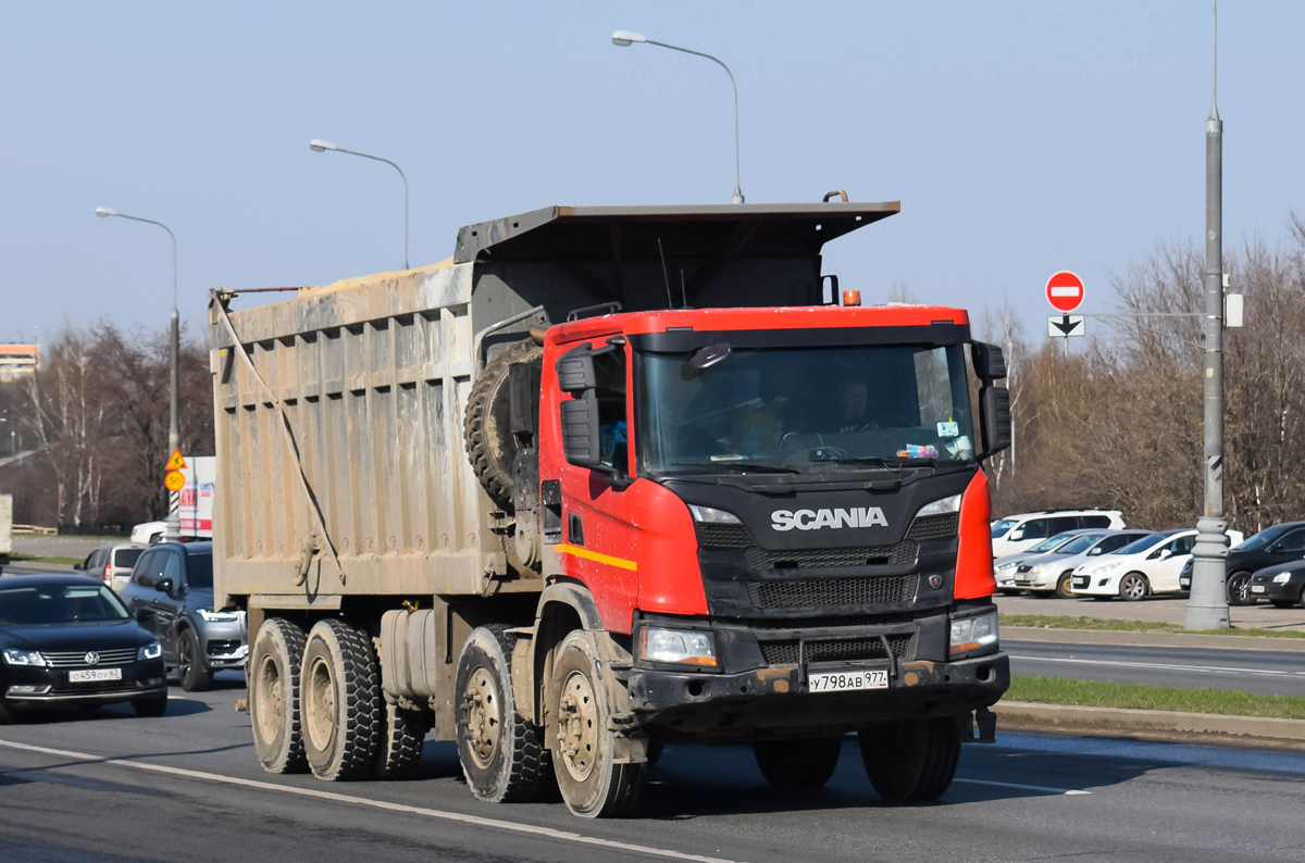 Москва, № У 798 АВ 977 — Scania ('2016) G500