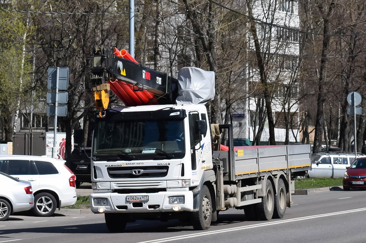 Москва, № К 062 АА 977 — Daewoo Novus