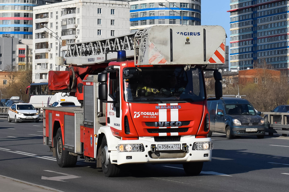 Москва, № К 358 КА 777 — IVECO EuroCargo ('2015)