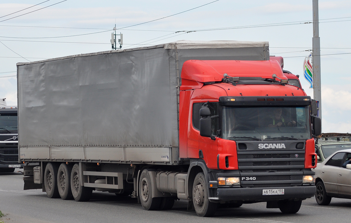 Омская область, № А 615 КА 155 — Scania ('1996) P340