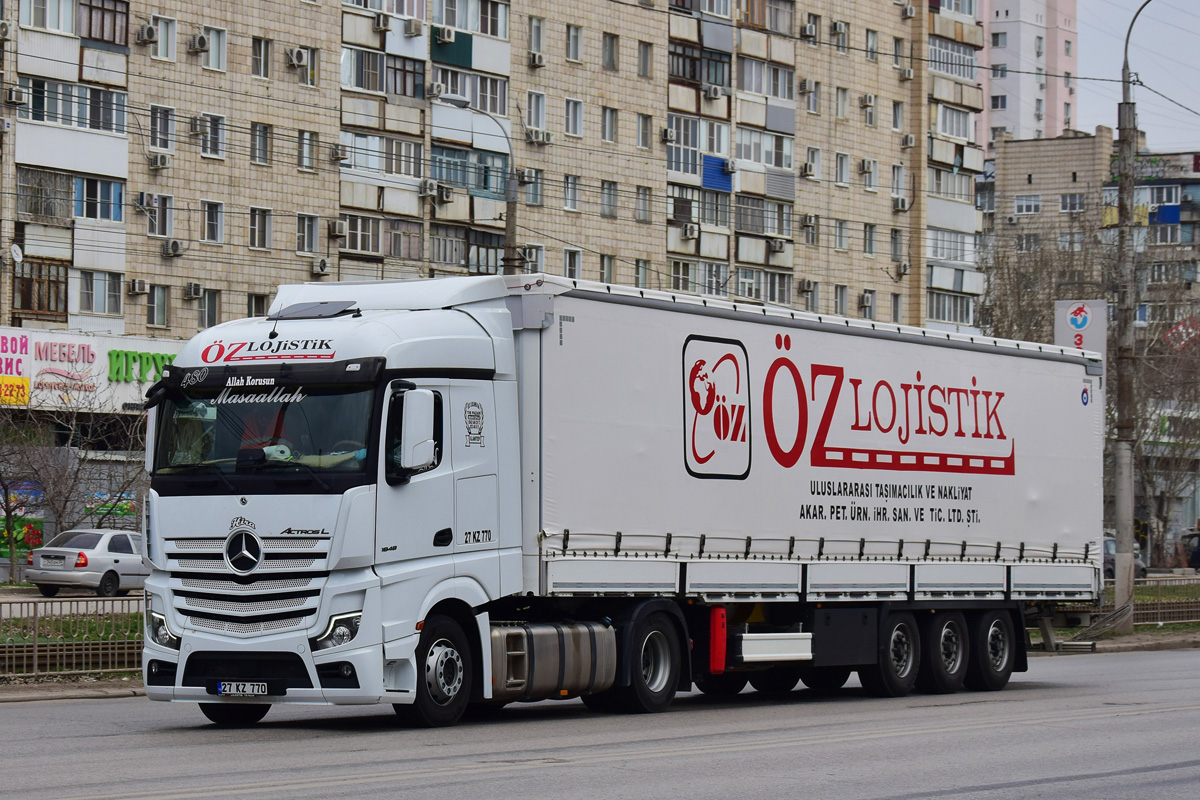 Турция, № 27 KZ 770 — Mercedes-Benz Actros ('2011) 1848