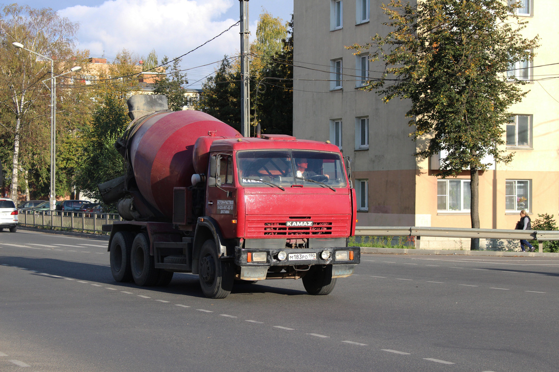 Московская область, № М 183 РО 190 — КамАЗ-53229-15 [53229R]