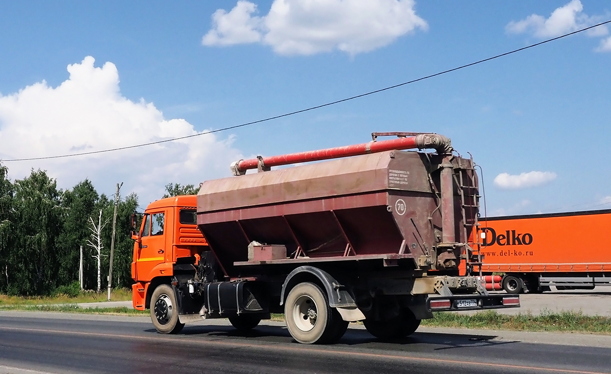 Челябинская область, № К 512 АВ 774 — КамАЗ-43253 (общая модель)