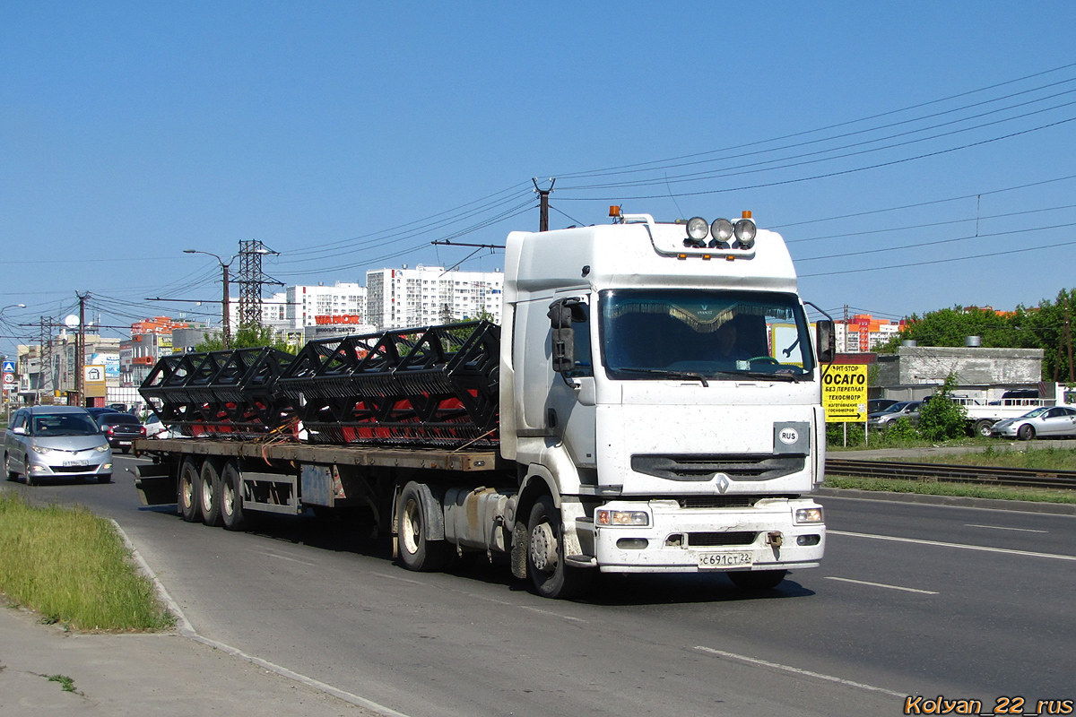 Алтайский край, № С 691 СТ 22 — Renault Premium ('1996)