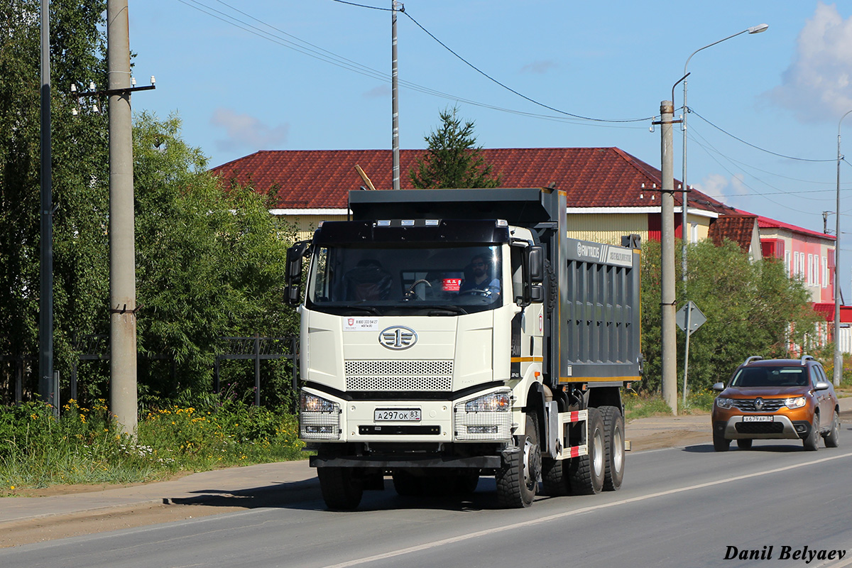 Ненецкий автономный округ, № А 297 ОК 83 — FAW J6 CA3250