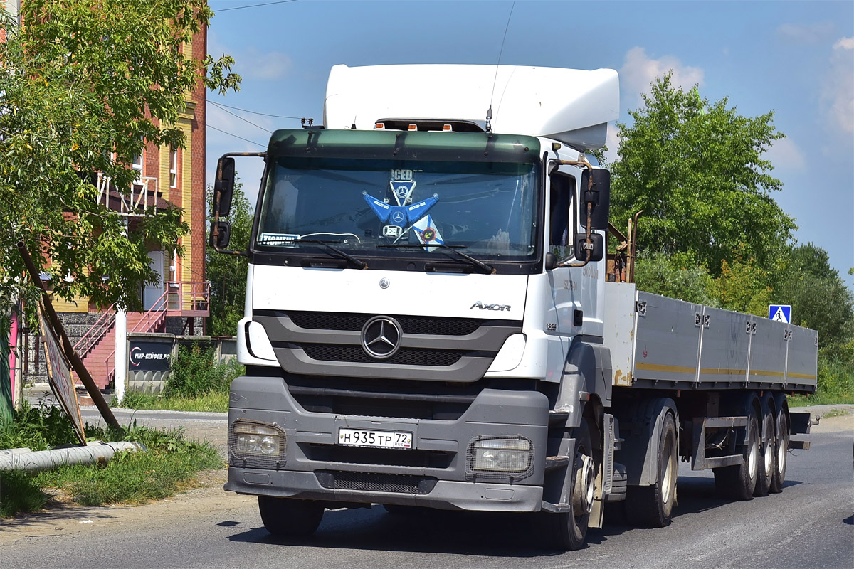 Тюменская область, № Н 935 ТР 72 — Mercedes-Benz Axor 1835 [Z9M]