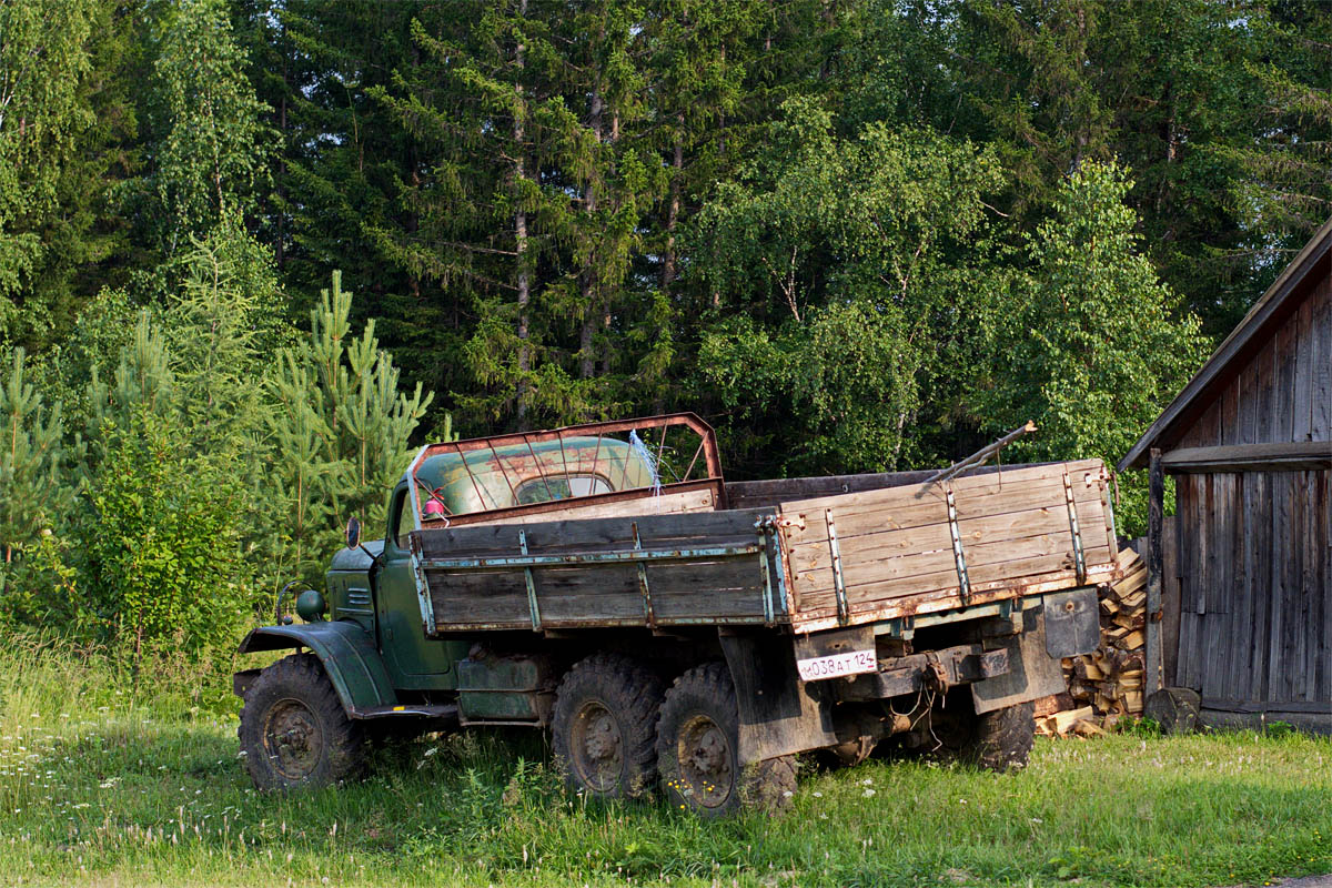 Красноярский край, № М 038 АТ 124 — ЗИЛ-157 (общая модель)