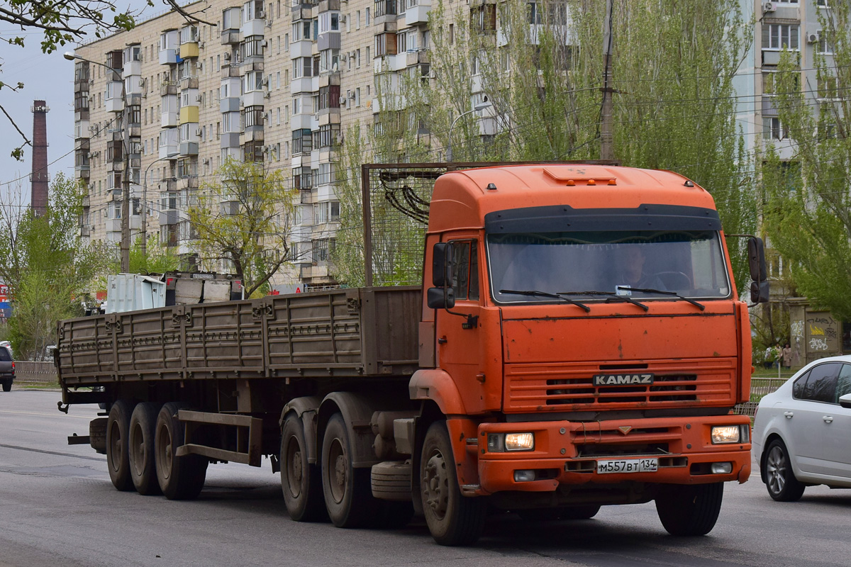 Волгоградская область, № М 557 ВТ 134 — КамАЗ-6460 [646000]